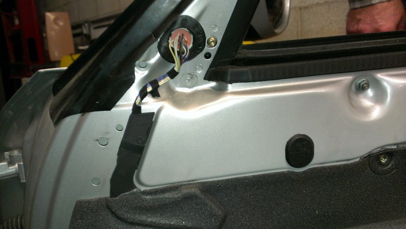 Porsche Boxster - Mirror Harness