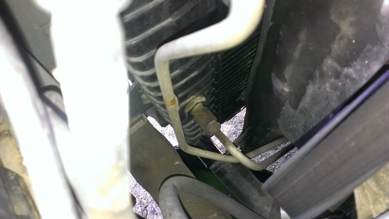 Transmission Cooler Line - Bottom