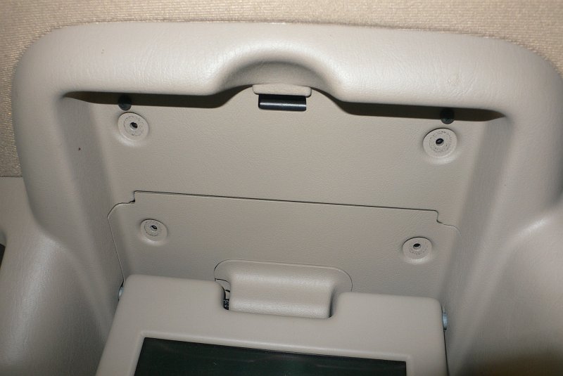 Ford Excursion and Super Duty Entertainment Console Removal