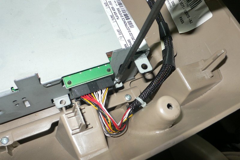 Remove Ford DVD Player