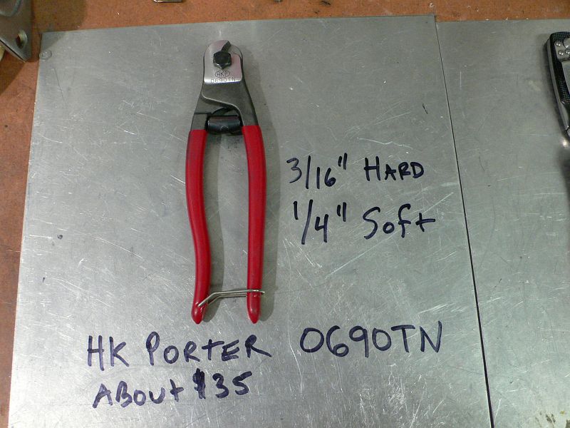 HK Porter 0690TN Wire Rope Cutter