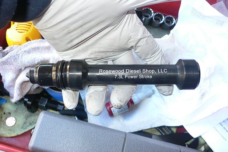 Rosewood Diesel Injector Cup Installer Tool