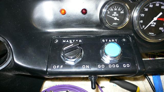 Race Car Replica's RCR40 Master and Starter Switches