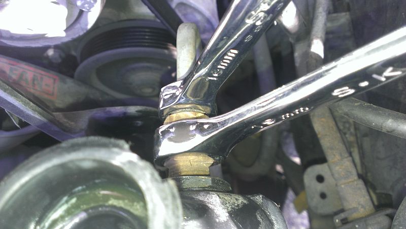 Removing Transmission Cooler Fitting