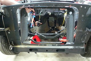 Fastback Mustang - Cutting Radiator Support