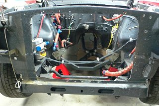 Fastback Mustang - Radiator Support Opened