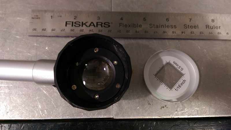 Spark Plug Lighted Magnifier Graticule Removed
