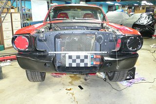 Fastback Mustang - Oil Cooler Re-install