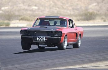 1965 Fastback Pulling a Tire