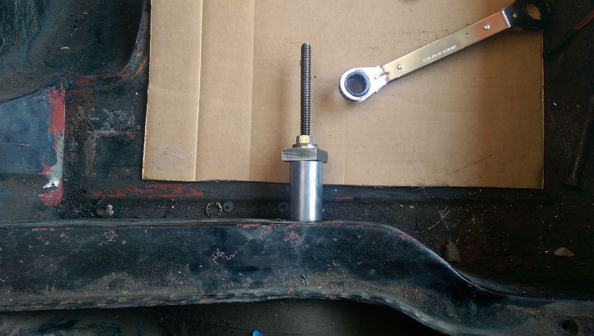 Pulling Bushing from Trunk