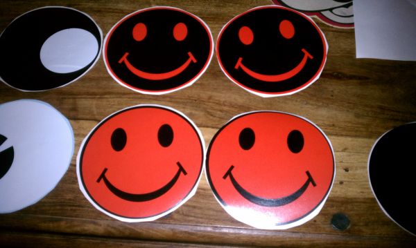 Happy Faces Headlight Covers