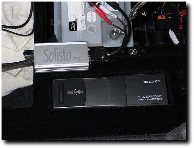 Solisto and Becker CD Changer