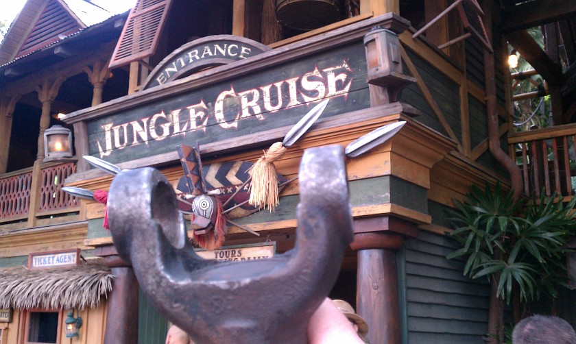 Yuri at the Jungle Cruise