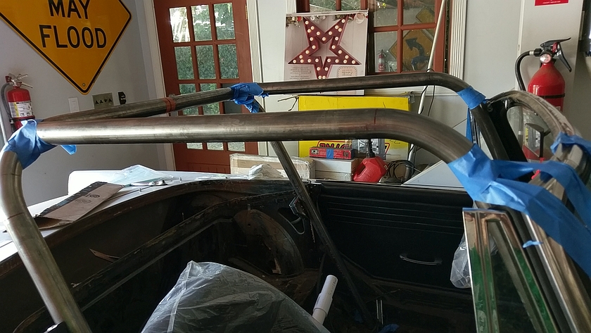 Tiger Roll Cage Taking Shape