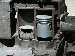 Old Engine Cutaway
