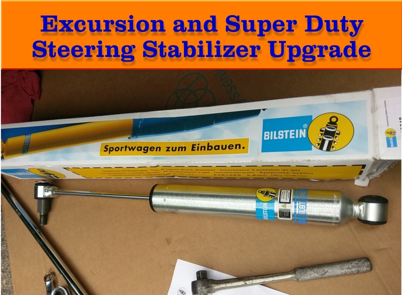 Excursion Steering Stabilizer Upgrade