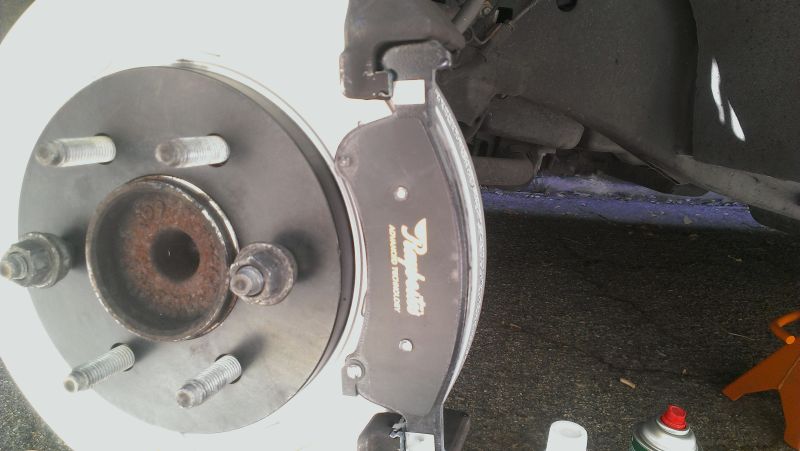 Brake pad removal ford expedition