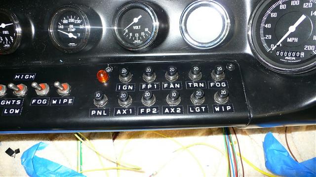 RCR GT40 | GTSparkplugs wire harness labels 