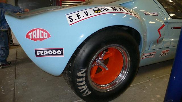 Race Car Replica's RCR40 Rear Tires