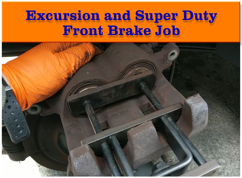 Excursion and Super Duty Front Brake Job